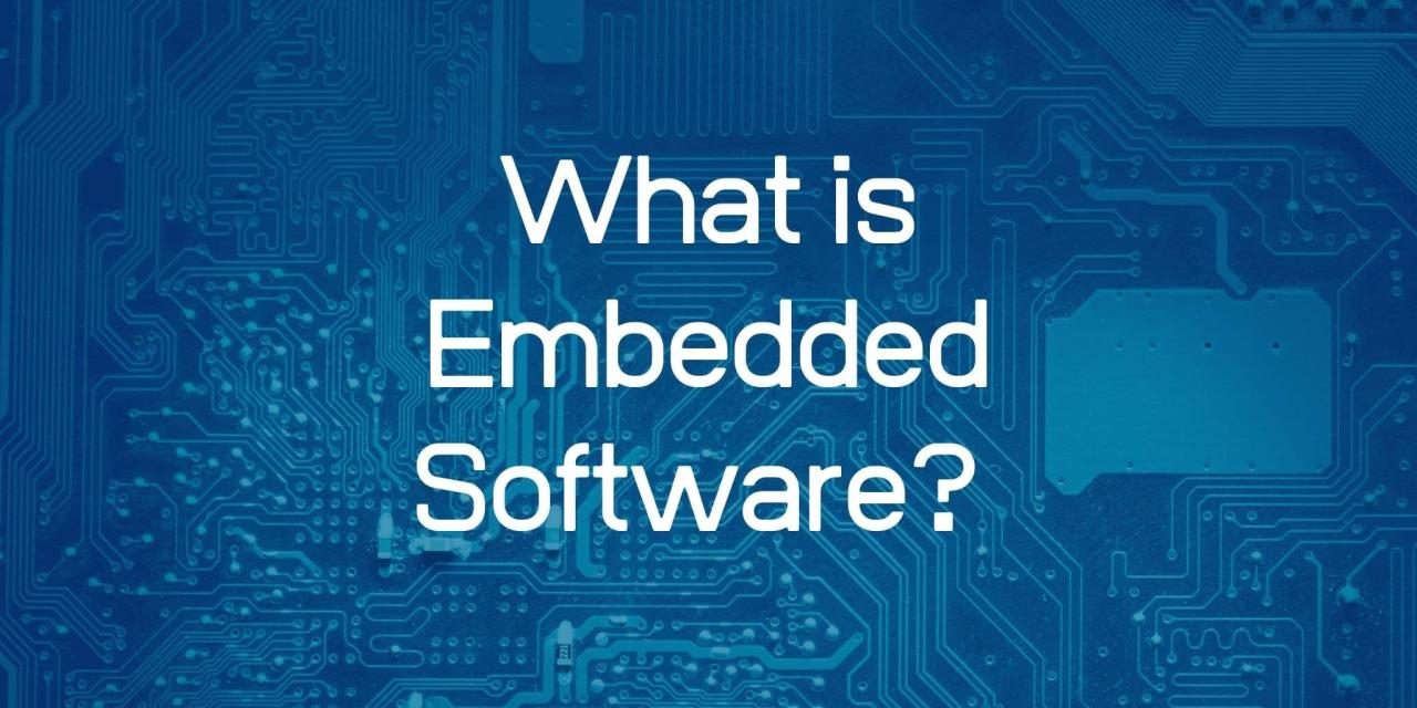 Embedded software