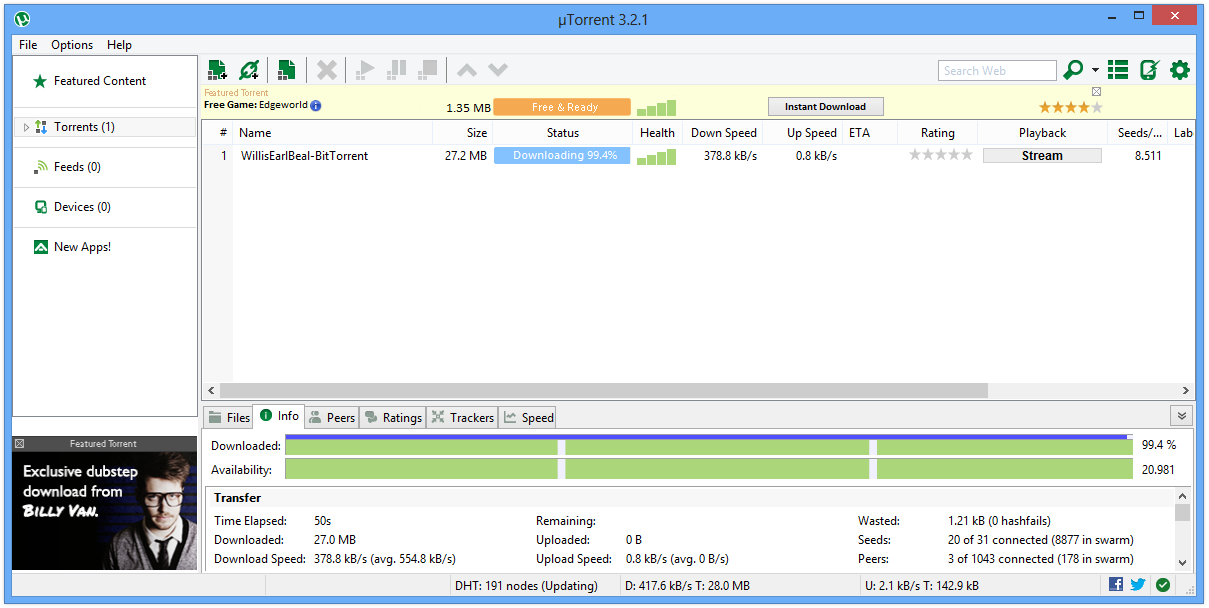 Utorrent download free