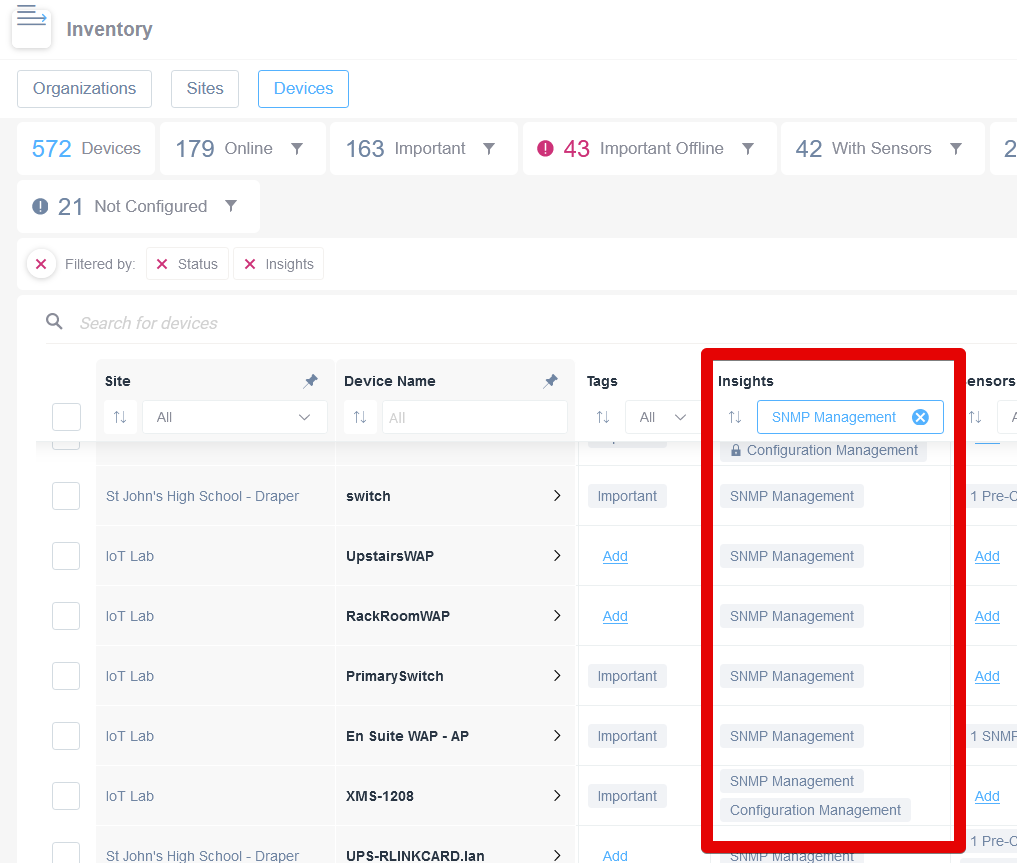 Pro review screen monitoring network does work