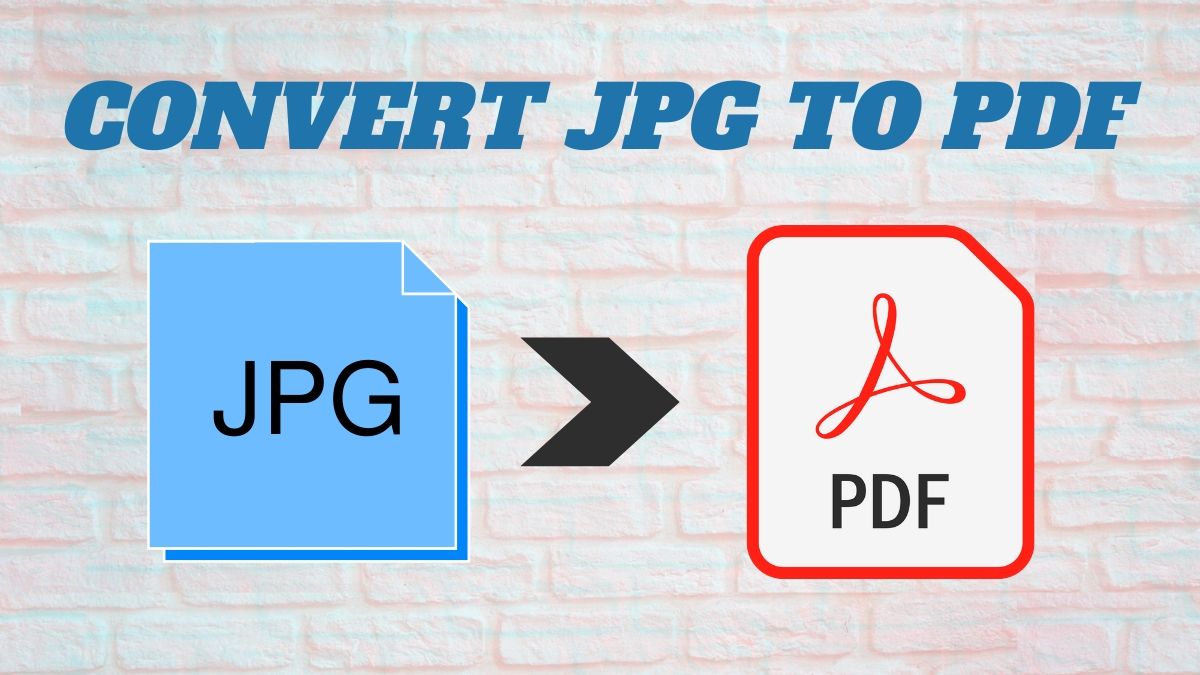 Jpg to pdf converter free