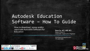 Autodesk education