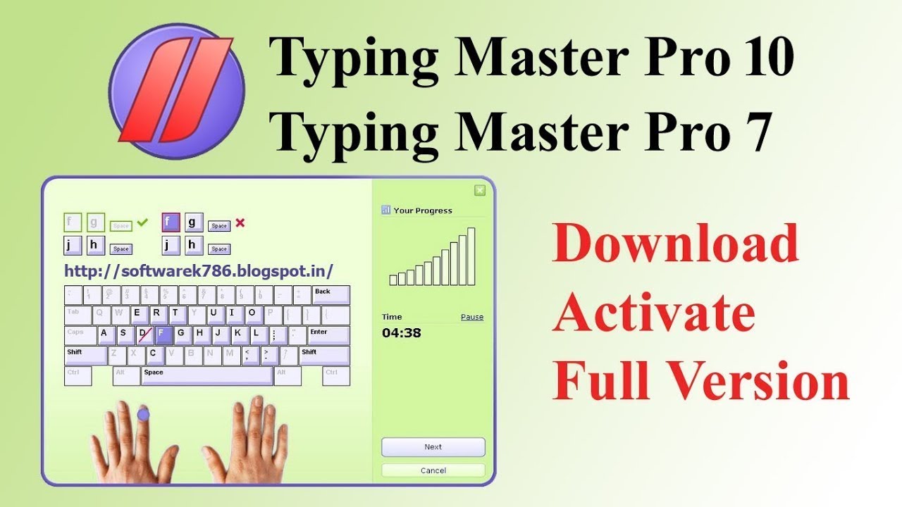 Typing master for pc