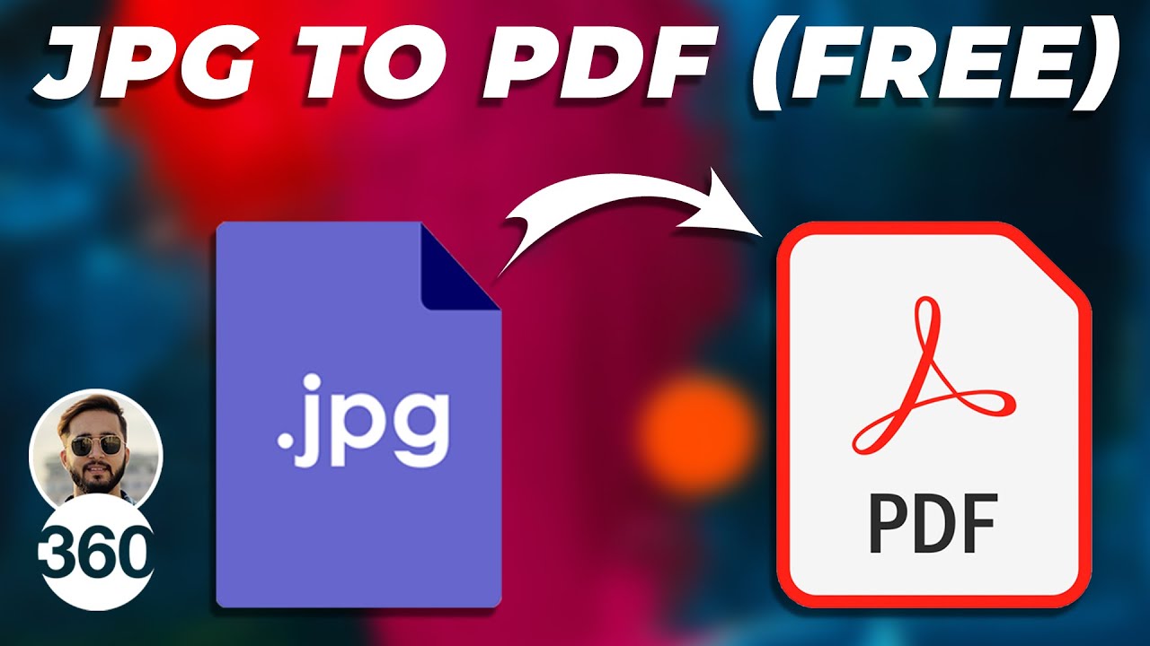 Jpg to pdf converter free