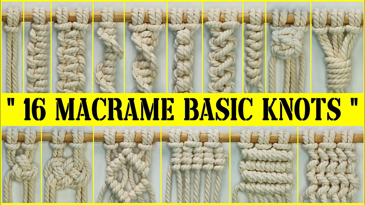 Macrame knots