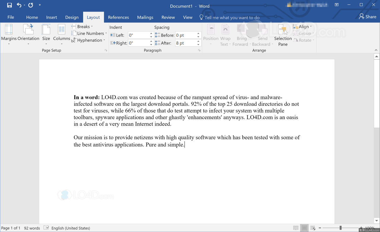 Microsoft word download free