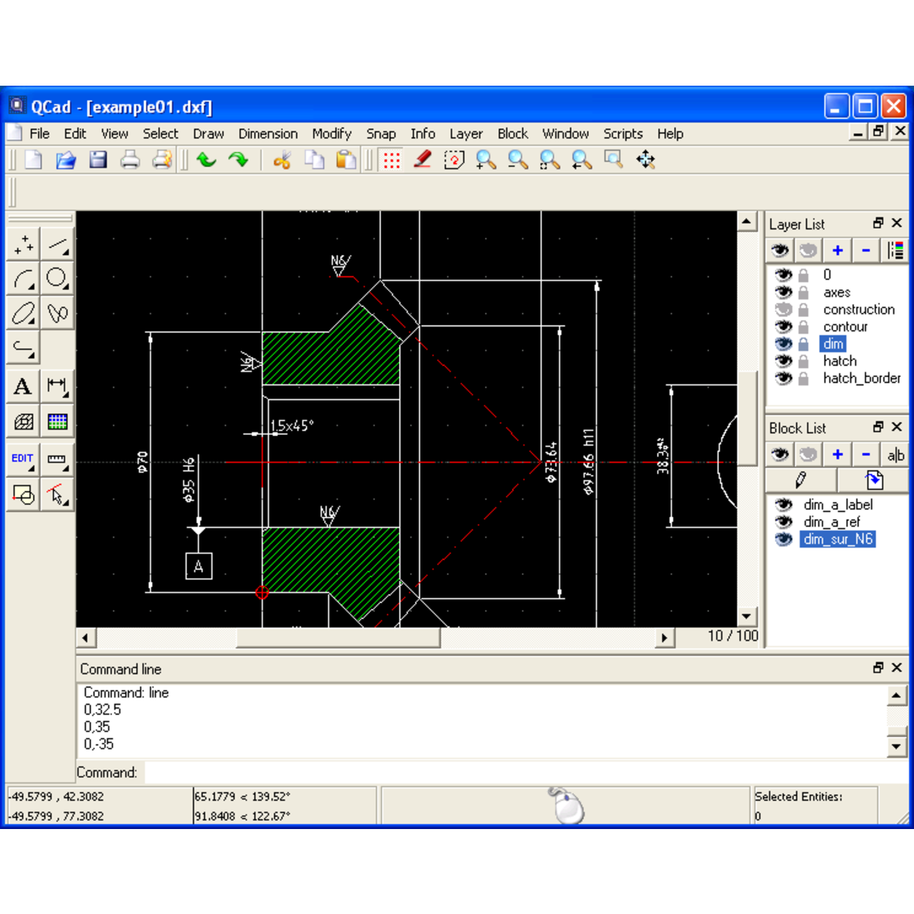 Qcad librecad geofumadas microstation tendremos finalmente comandos command software