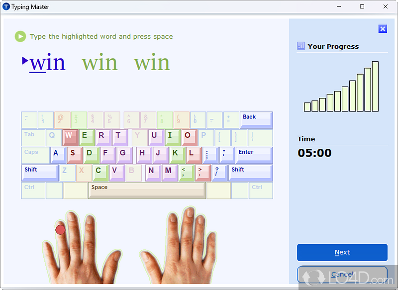 Typing master for pc