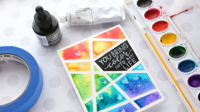 Diy watercolor