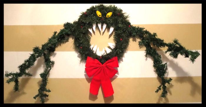 Nightmare before christmas wreath diy