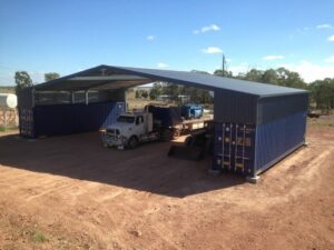 Diy shipping container roof