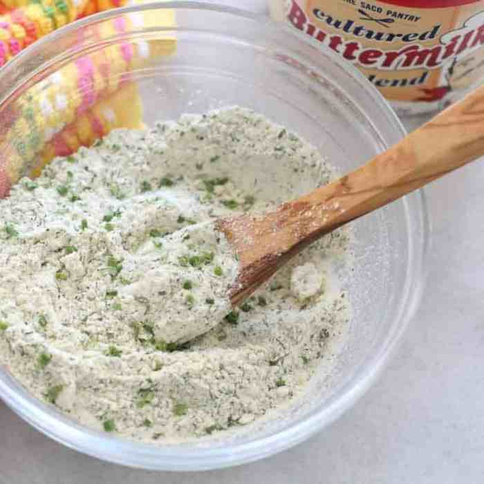 Diy ranch dressing mix