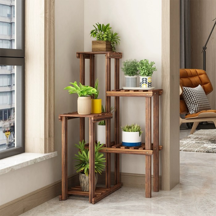 Diy plant stand indoor