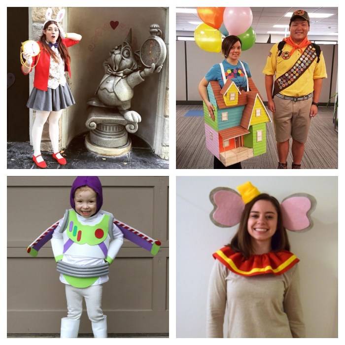 Easy diy disney costumes