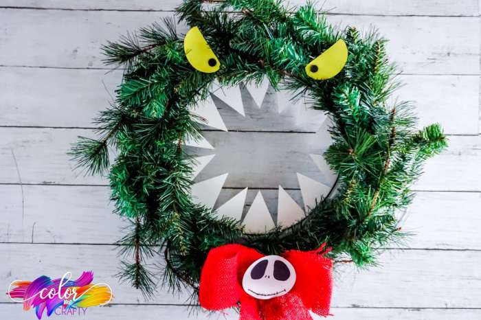 Wreath christmas nightmare before door skellington jack front myshopify saved