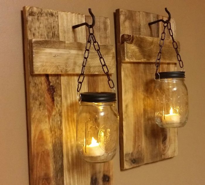 Lighted mason jars diy